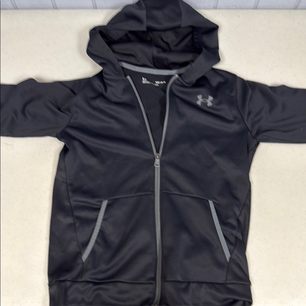 Under Armour Kids Black Hoodie Jacket